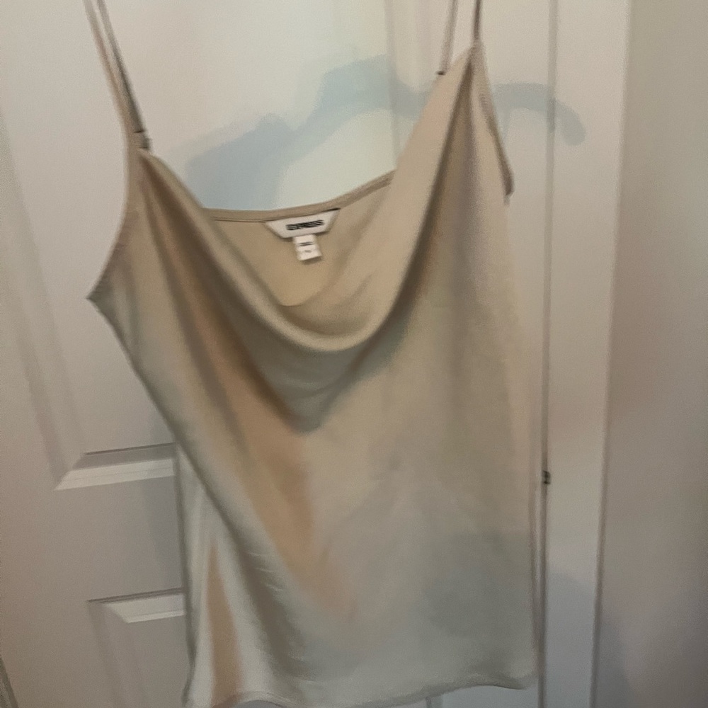 express silky looking top with cowl